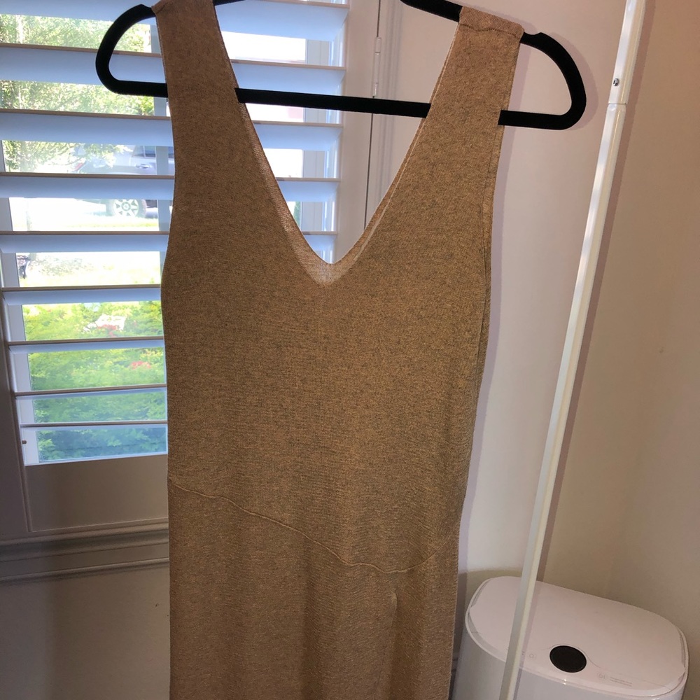 Zara long tank with slit
